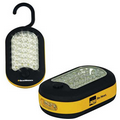 Yellow & Black Light Up Work Light with 27 White LEDs (2 Modes)
